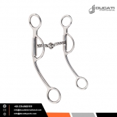 Twisted Wire Snaffle Bit